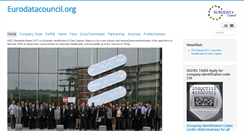 Desktop Screenshot of eurodatacouncil.org